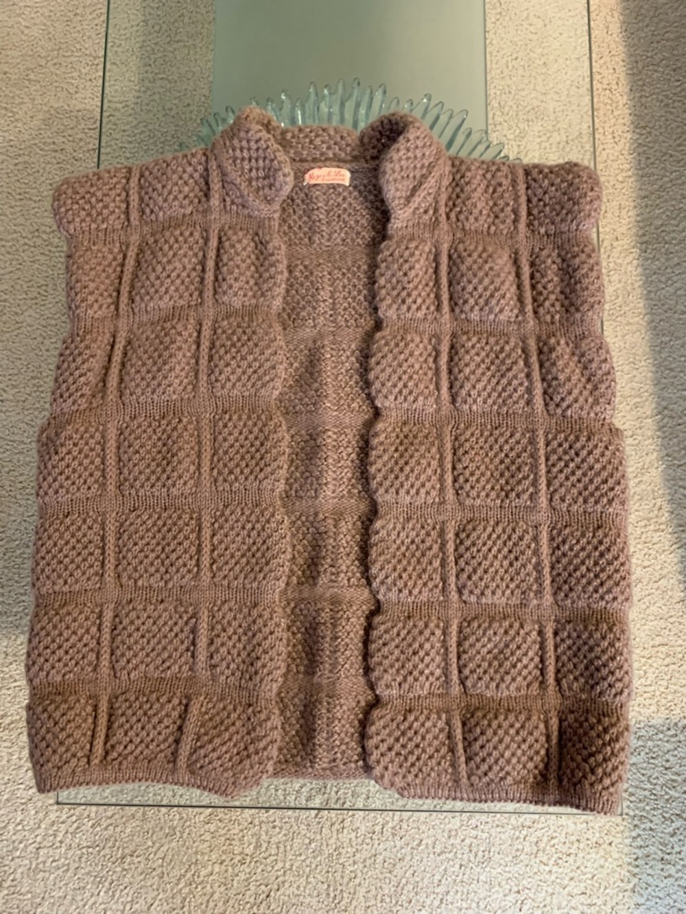 💜 Sleeveless Knit Cardigan Vest